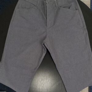 🎨 2 for$20 Women's Gray Pin Striped Pants 14Petite